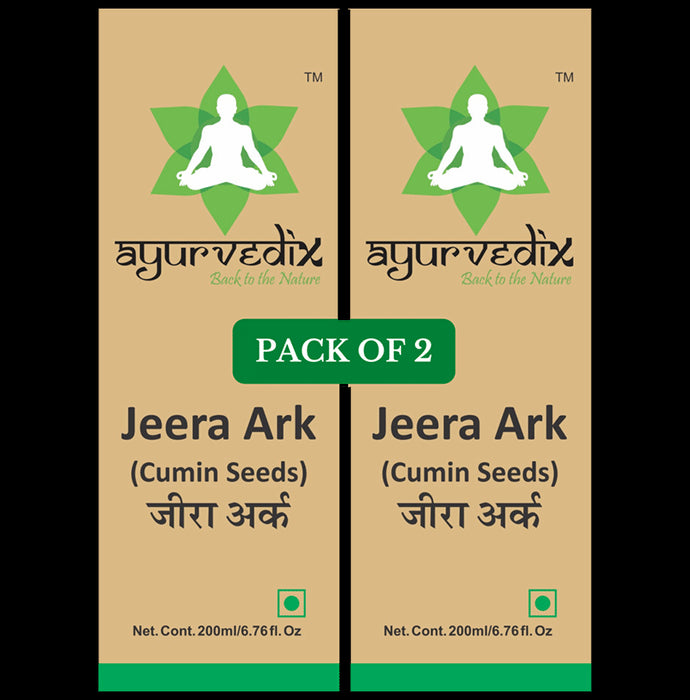 Ayurvedix Jeera Ark (200ml Each) - Classic Derma