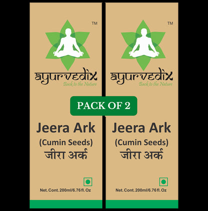 Ayurvedix Jeera Ark (200ml Each) - Classic Derma