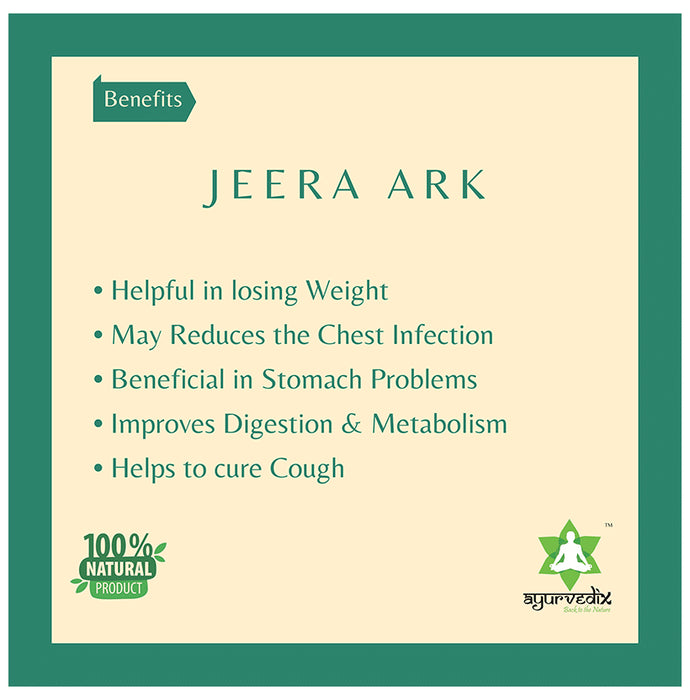 Ayurvedix Jeera Ark (200ml Each)