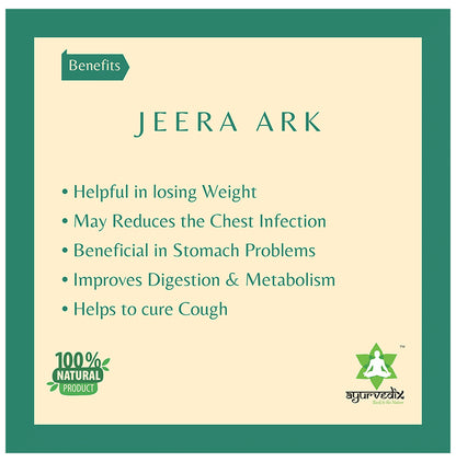 Ayurvedix Jeera Ark (Cumin Seed)