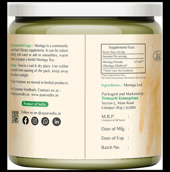 Ayurvedix Moringa Powder
