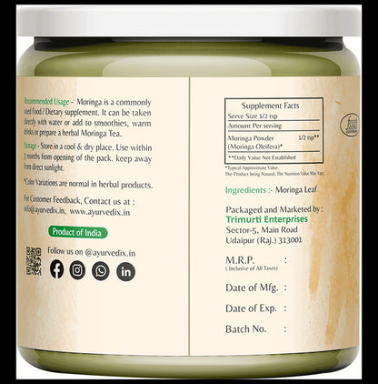 Ayurvedix Moringa Powder