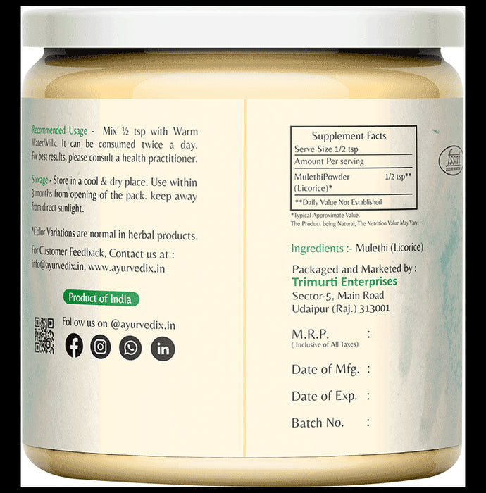 Ayurvedix Mulethi Powder