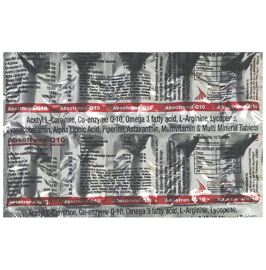 Absotrend Q 10 Tablet - Classic Derma