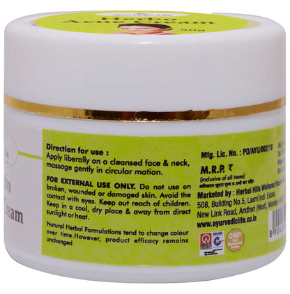 Ayurvedic Life Herbo Acne Cream