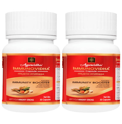 Ayurvidha Immunovidha Capsule (30 Each) - Classic Derma