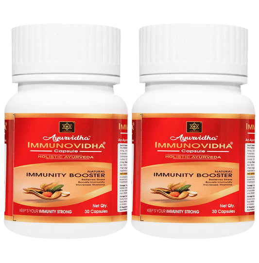 Ayurvidha Immunovidha Capsule (30 Each) - Classic Derma