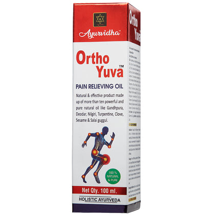 Ayurvidha Orthoyuva Pain Relieving Oil (100ml Each) - Classic Derma