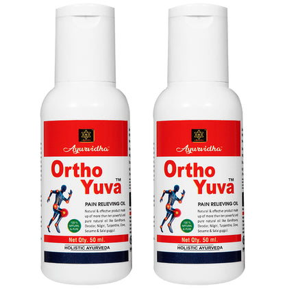 Ayurvidha Orthoyuva Pain Relieving Oil (50ml Each) - Classic Derma