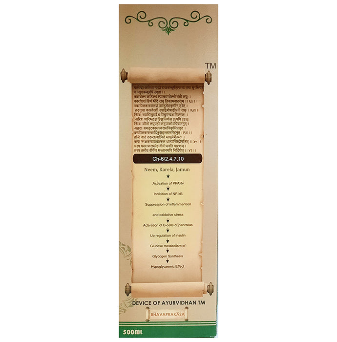 Ayurvidhan Neem, Karela & Jamun Swaras - Classic Derma