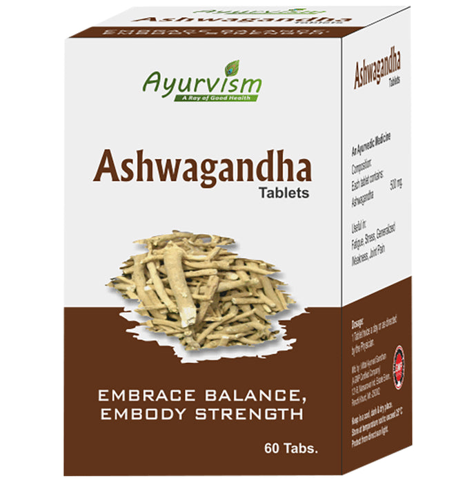 Ayurvism Ashwagandha Tablet - Classic Derma