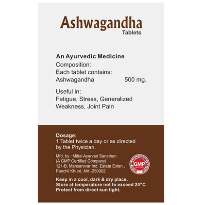 Ayurvism Ashwagandha Tablet
