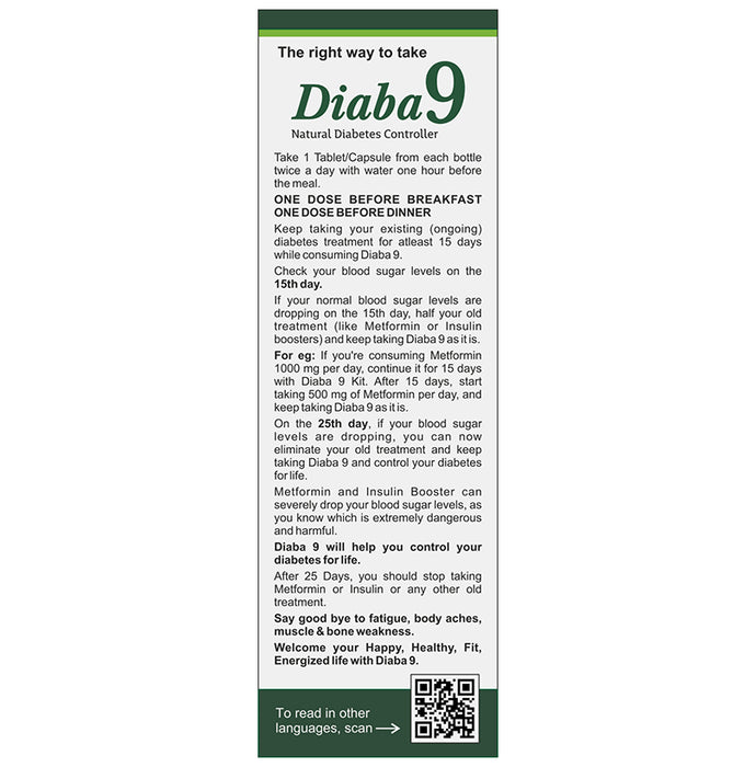 Ayurvism Diaba9 Diabetes Care Kit