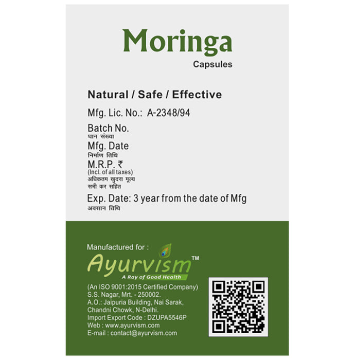 Ayurvism Moringa Capsule