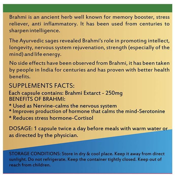 Ayurwin Brahmi Capsule