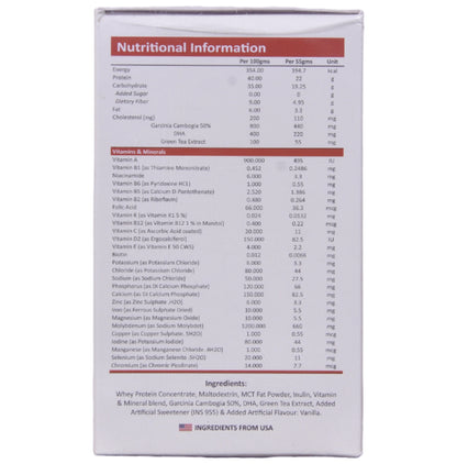 Nutraloid Slim Powder Vanilla Delight