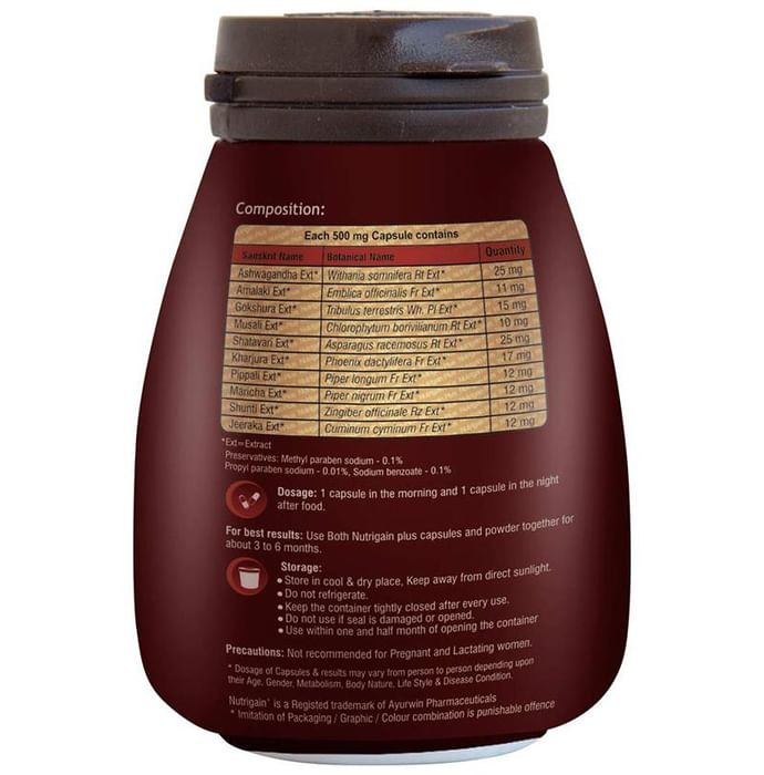 Ayurwin Nutrigain Plus Capsule