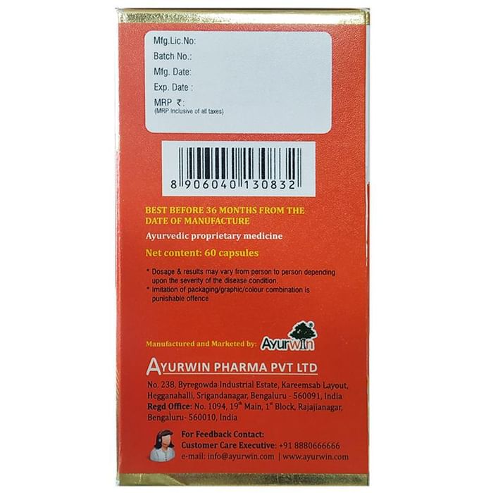 Ayurwin Nutrilex Pain Relief Capsule