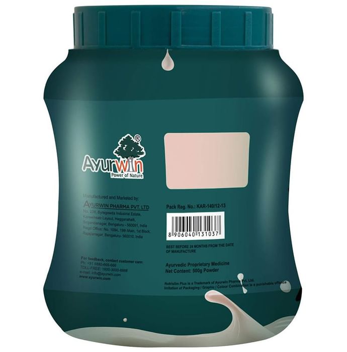 Ayurwin Nutrislim Plus Powder Vanilla