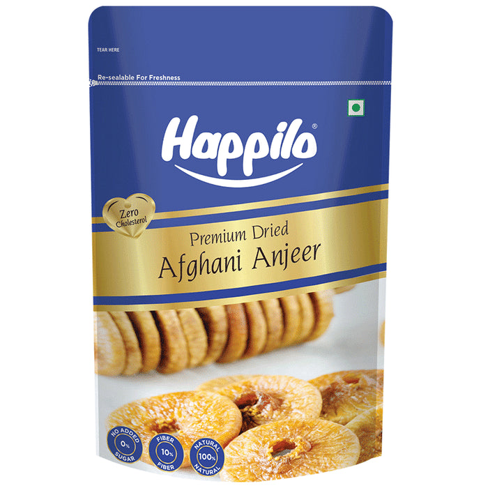 Happilo Premium Dried Afghani Anjeer (200gm Each) - Classic Derma