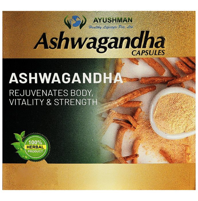 Ayushman Ashwagandha Capsule - Classic Derma