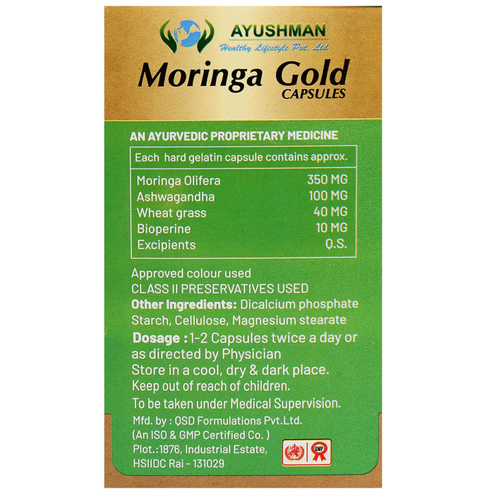Ayushman Moringa Gold Capsule