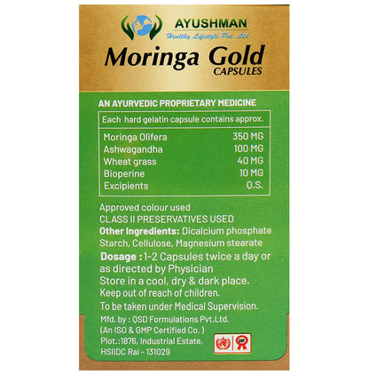 Ayushman Moringa Gold Capsule