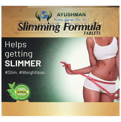 Ayushman Slimming Formula Tablet (100 Each) - Classic Derma