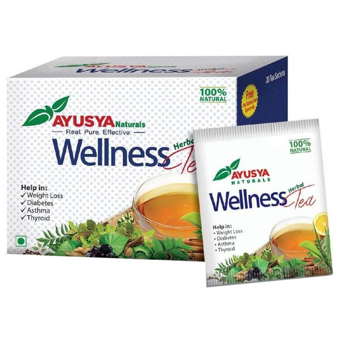 Ayusya Wellness Herbal Tea Bag - Classic Derma