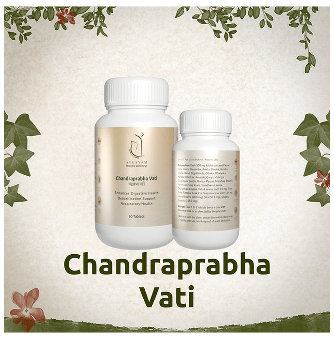 Ayusyam Chandraprabha Vati Tablet