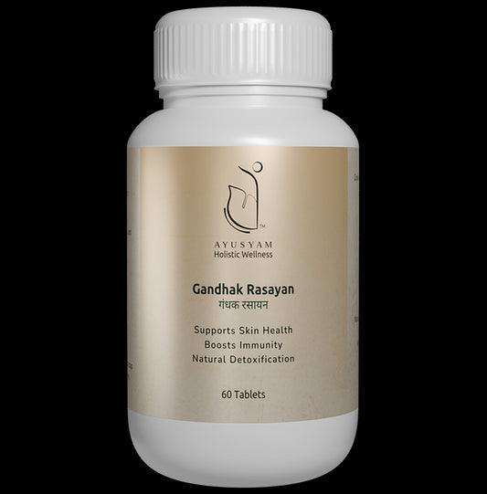 Ayusyam Gandhak Rasayan Tablet - Classic Derma