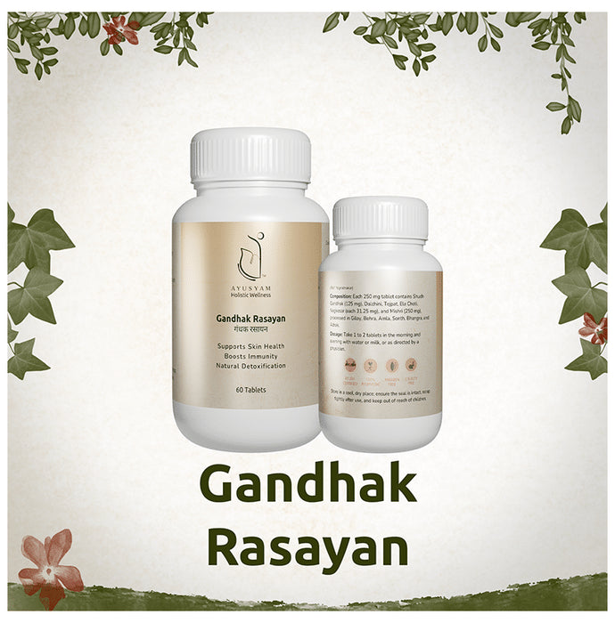 Ayusyam Gandhak Rasayan Tablet