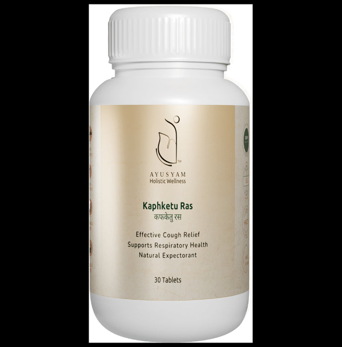 Ayusyam Kaphketu Ras Tablet - Classic Derma
