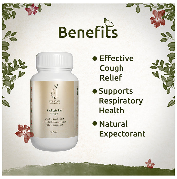 Ayusyam Kaphketu Ras Tablet