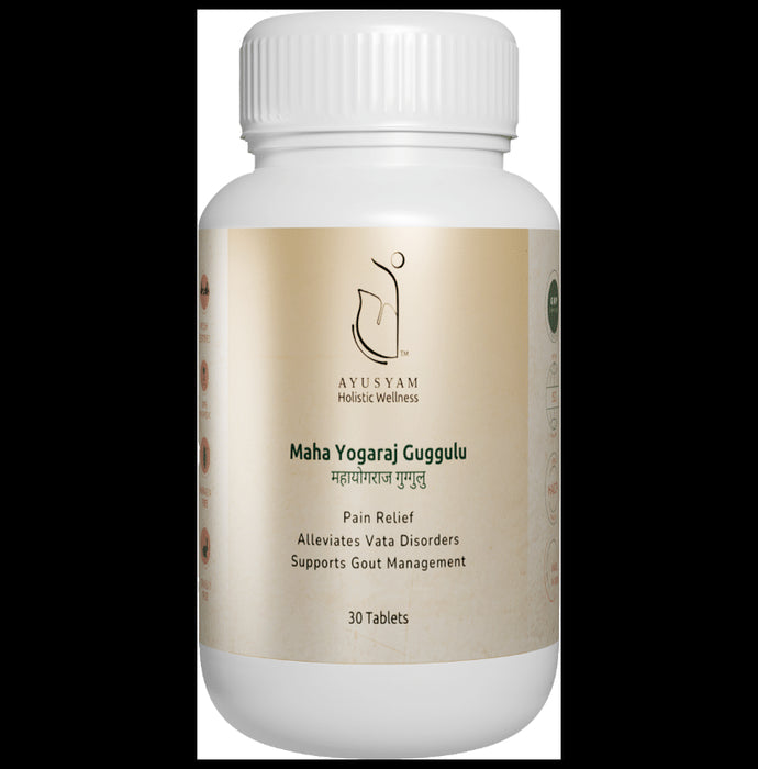 Ayusyam Maha Yogaraj Guggulu Tablet - Classic Derma