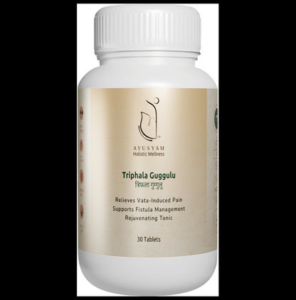 Ayusyam Triphala Guggulu Tablet - Classic Derma