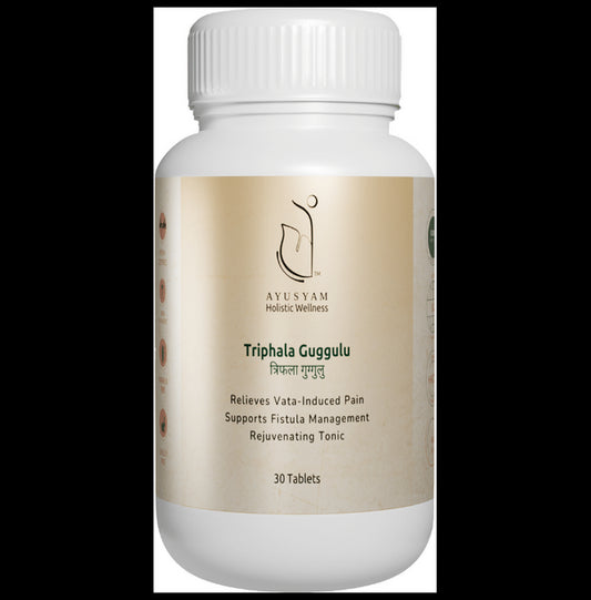 Ayusyam Triphala Guggulu Tablet - Classic Derma