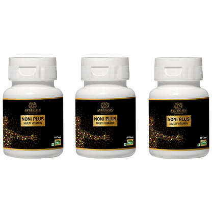 Ayuugain Noni Plus Multivitamin Capsule (60 Each) - Classic Derma