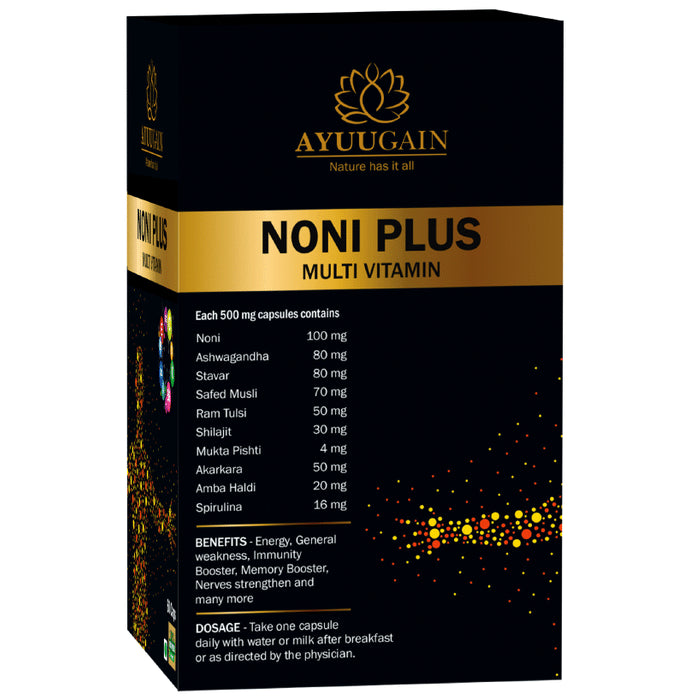 Ayuugain Noni Plus Multivitamin Capsule (60 Each)