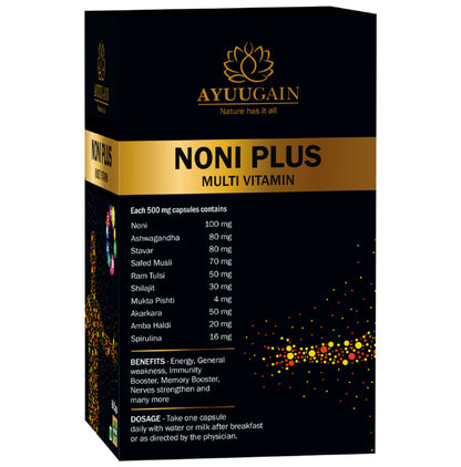 Ayuugain Noni Plus Multivitamin Capsule (60 Each)