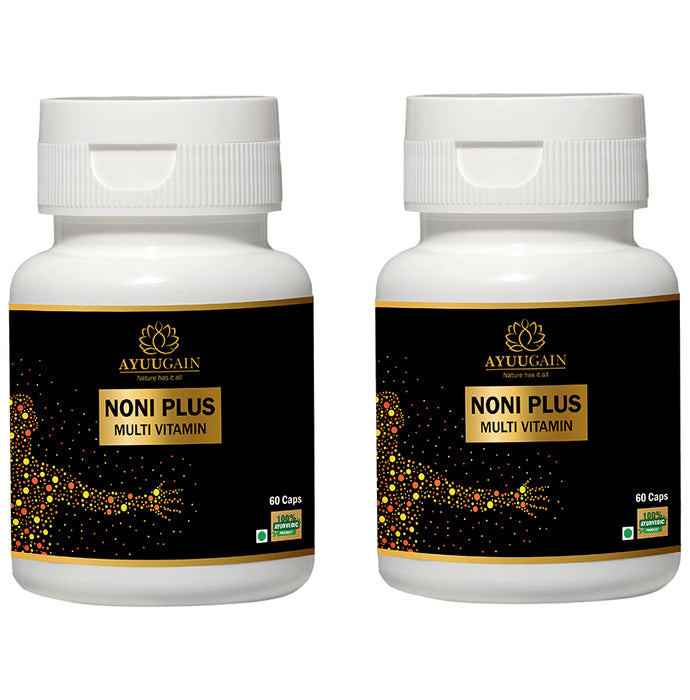 Ayuugain Noni Plus Multivitamin Capsule (60 Each) - Classic Derma