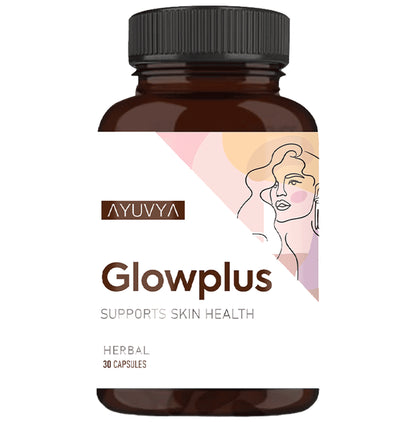 Ayuvya Glow Plus Capsule with Majishtha for Healthy Skin - Classic Derma