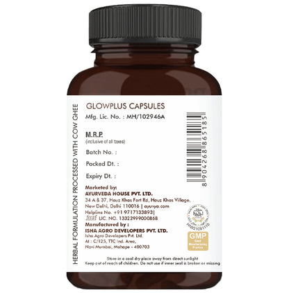 Ayuvya Glow Plus Capsule with Majishtha for Healthy Skin