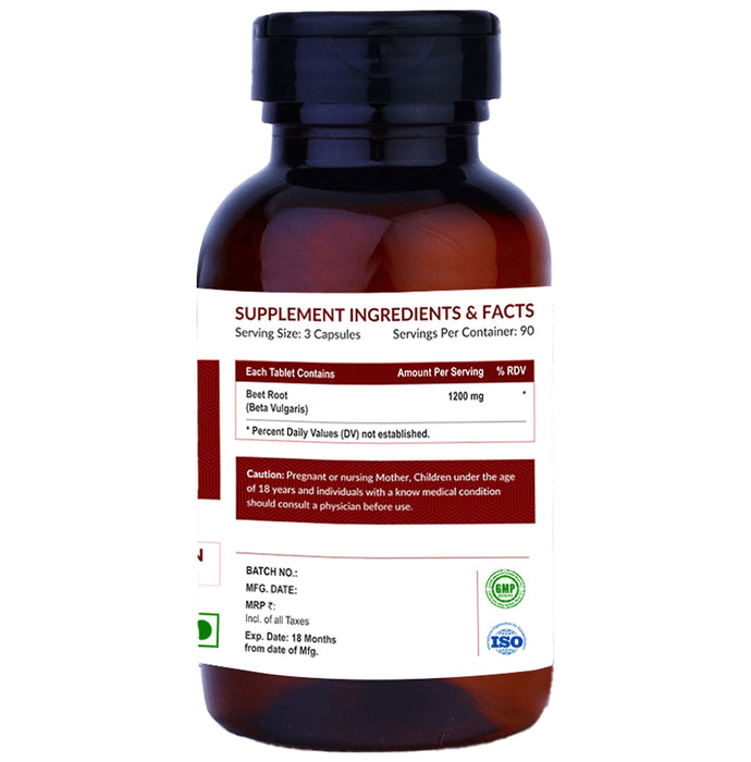 Ayuway Beet Root 1200mg Vegicap