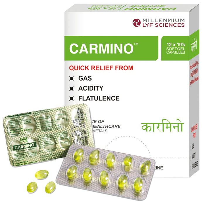 Millennium Herbal Care Carmino Soft Gel Capsule - Classic Derma