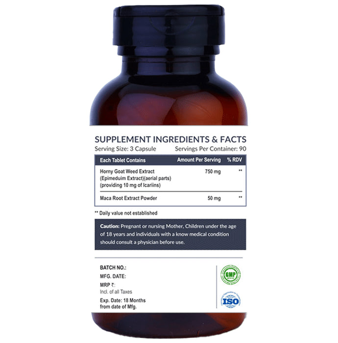 Ayuway Horny Goat Weed 1200mg Vegicap