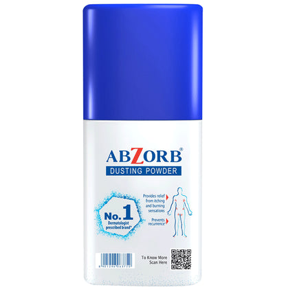 Abzorb Anti Fungal Dusting Powder | Absorbs Excess Sweat | Controls Itching | Derma Care | Manages Fungal Infections Dusting Powder Dusting Powder