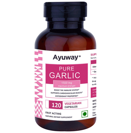 Ayuway Pure Garlic 1500mg Vegicap - Classic Derma