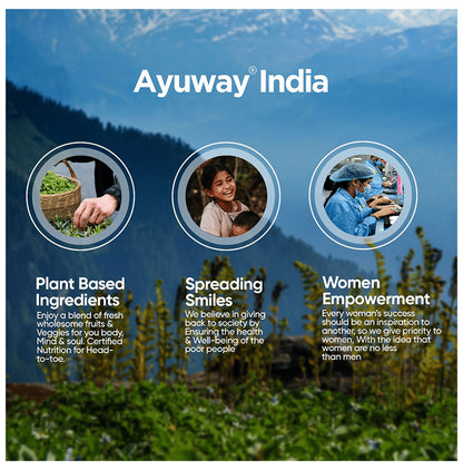 Ayuway Wheat Grass 1200mg Vegicap