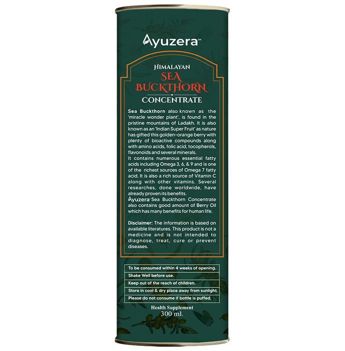Ayuzera Himalayan Sea Buckthorn Concentrate Juice